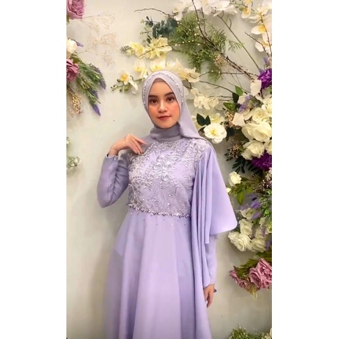 fleur dress/gaun lebaran/gaun mewah