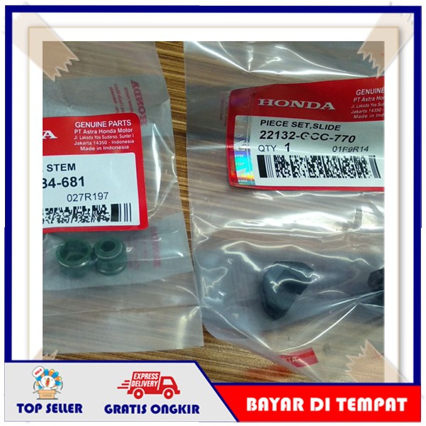 ORIGINAL HGP Paket Seal Klep Motor Honda Beat Karbu Sil Kop Bore Up Grand Kharisma Karisma GB4 ORI