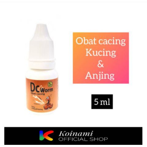 DC WORM CACING KUCING ANJING / DOG AND CAT WORM / btm