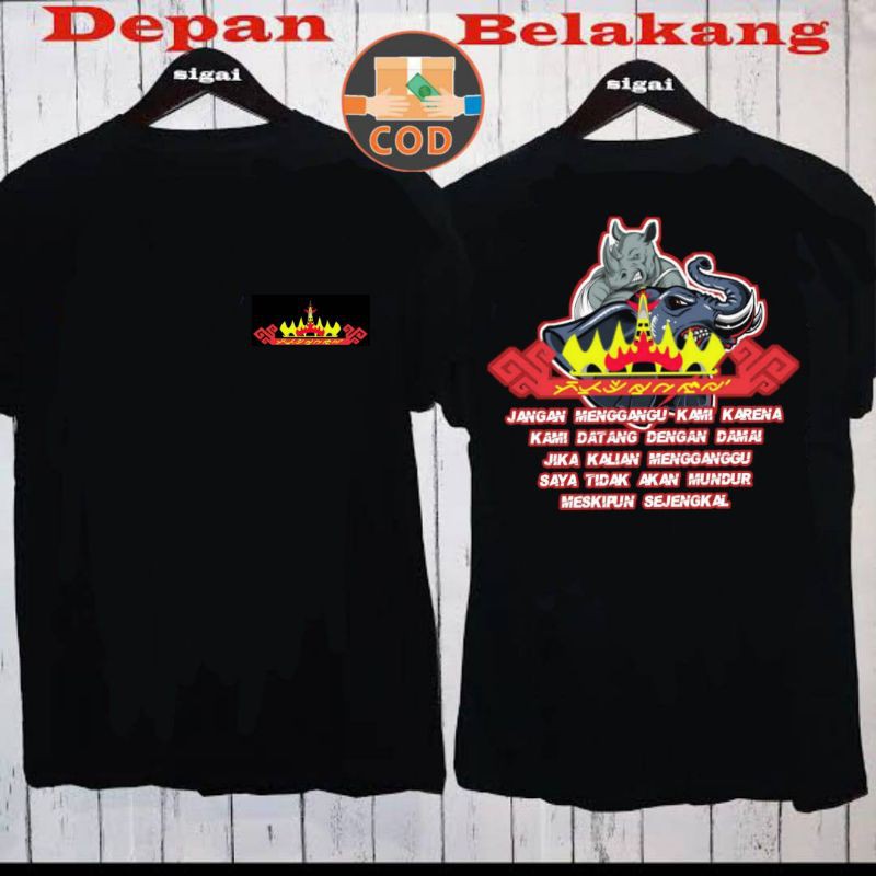 KAOS LAMPUNG / KAOS SIGER LAMPUNG / KAOS KOMUNITAS LAMPUNG/ BADAK LAMPUNG