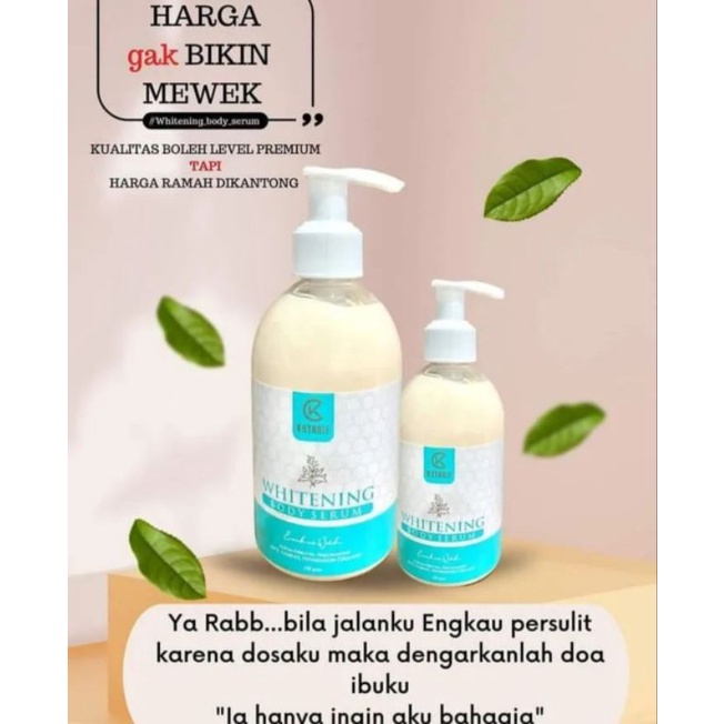 KAYANIE BODY SERUM/KAYANIE ORIGINAL/BODY SERUM KAYANIE HB ALPHA ARBUTIN COLLAGEN GLUTHATHION