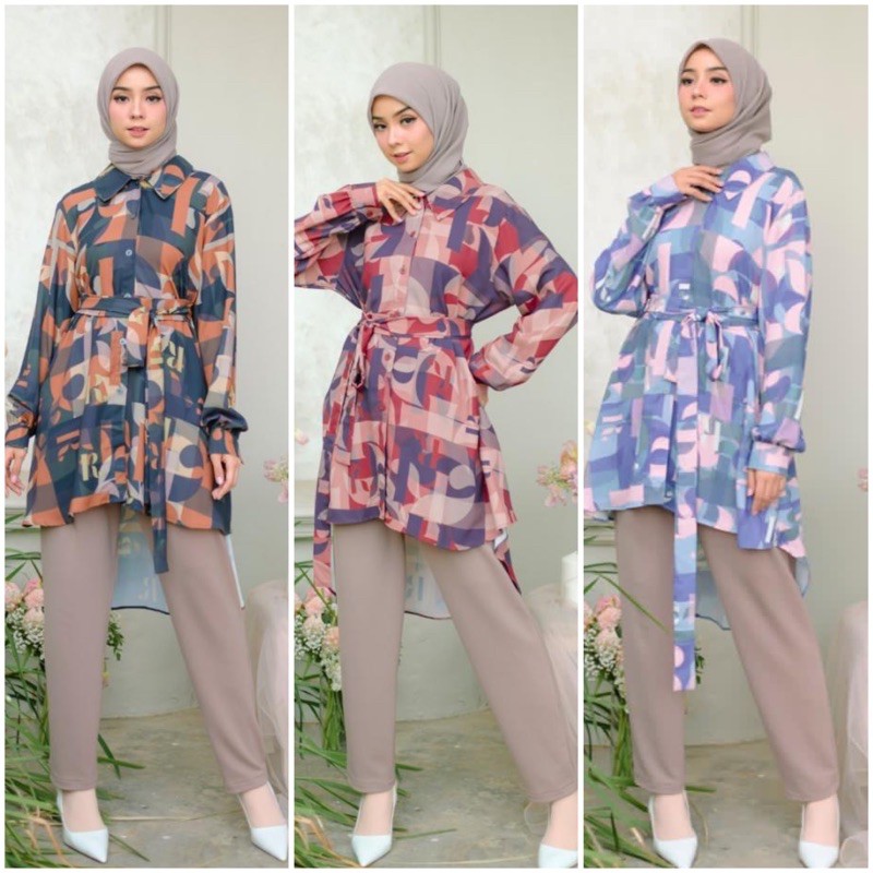 READY❗️ZYRA TOP RADWAH (PACKING BOX)