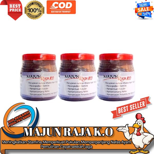 Majun Raja KO Ayam Laga