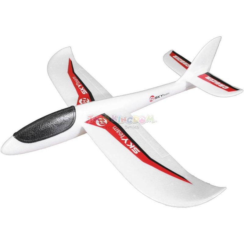 CRUZER SKY TEAM POLYFOAM. GLIDER AIRPLANE ORIGINAL CRUZER. PESAWAT GABUS