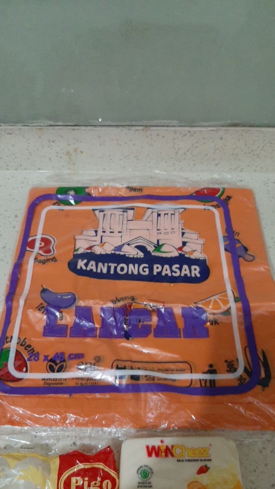 Kantong Plastik Kresek Hd Pasar Ukuran 28