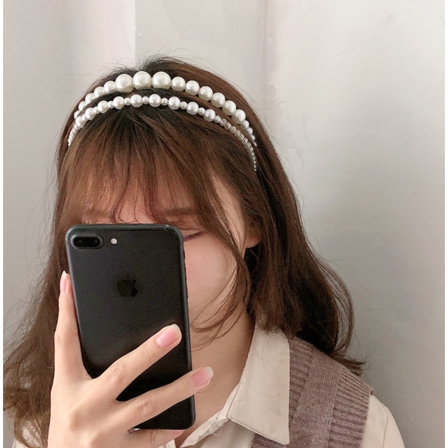 BANDO RAMBUT BANDO MUTIARA PREMIUM BANDO PEARL KOREA/ KOREAN HAIR BAND HEAD PEARL PEARLS CANTIK/ BANDO ANAK/ BANDO DEWASA/BANDO VIRAL/HEADBAND KOREA HAIRBAND