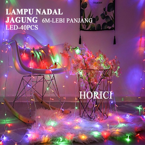 LAMPU NATAL BESAR JAGUNG/LAMPU LAMPU NATAL Lampu tidur Lampu lanskap Lampu TUMBLR LED PREMIUM  LAMPU NATAL JAGUNG/LAMPU TUMBLR/LAMPU HIAS 6M