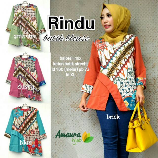 Rindu batik blouse