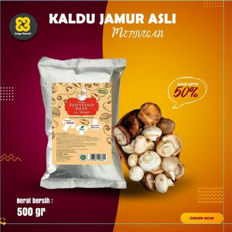 

PΔlίng populᗴrkaldu jamur motovegan penyedap rasa non MSG 500 gram c0dE| O.3Z.O7