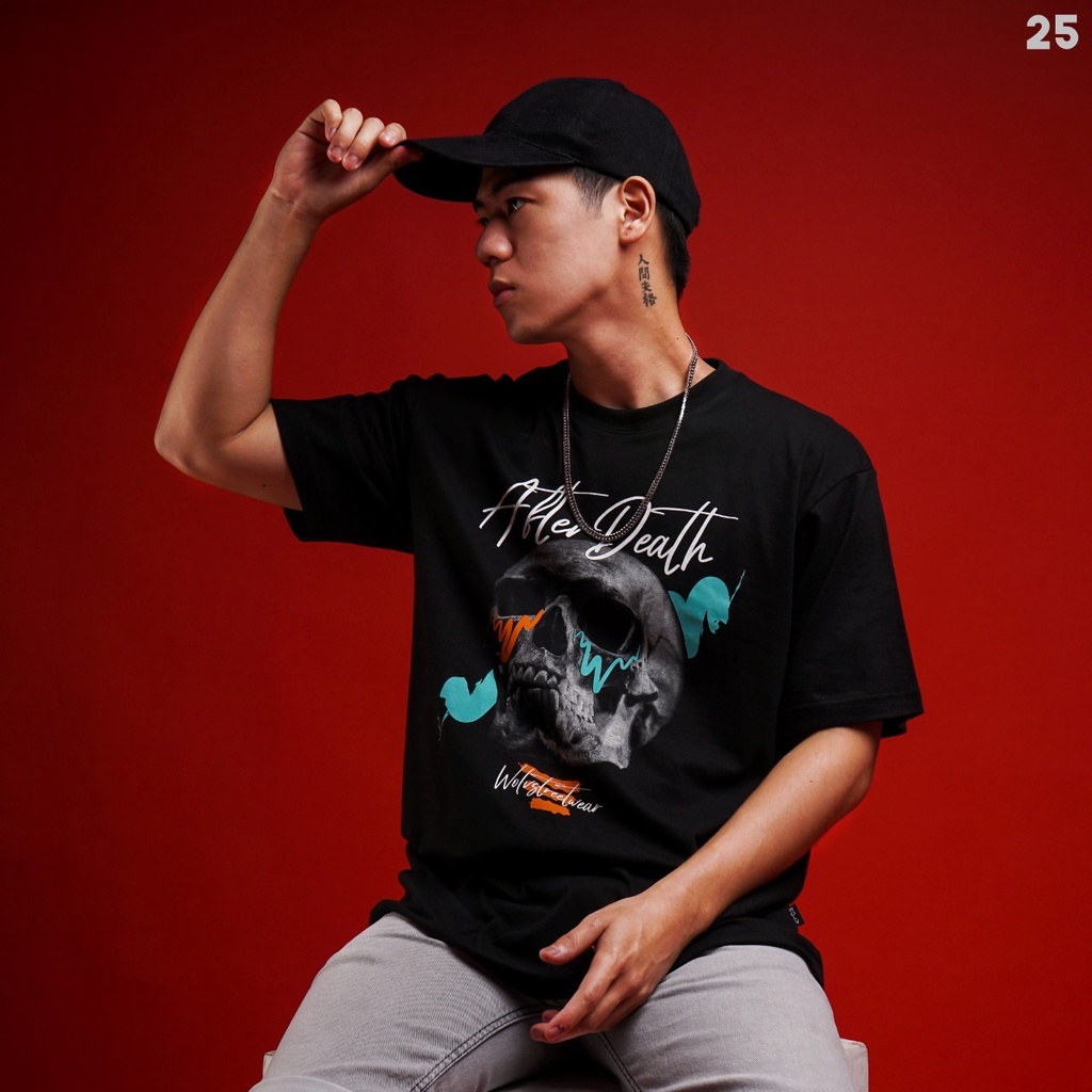 T-Shirt Kaos Wolv Lookbook Version V6 Original Quality