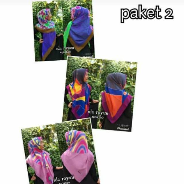 Paket jilbab Ida royani