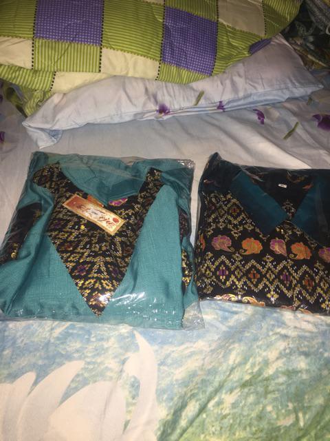Couple Gamis Balotelli 2480 Hem Ukuran M L Xl Gamis All Size Batik Sarimbit Pekalongan