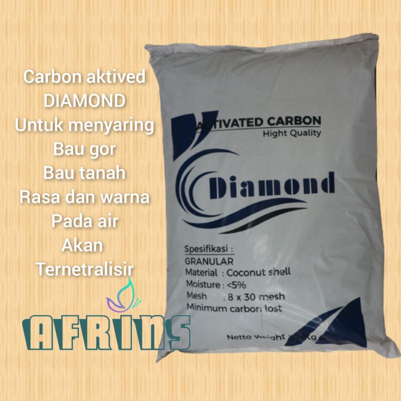 karbon aktif diamond media filter air