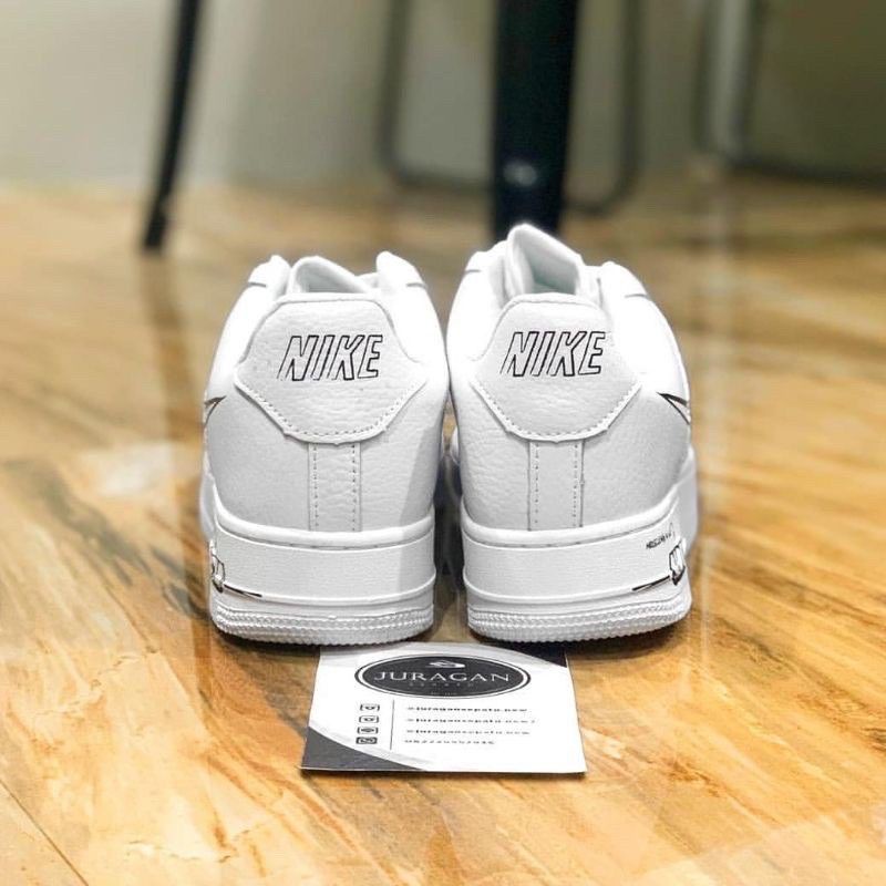 Nike Air Force 1 Low &quot;Sketch&quot; White Black