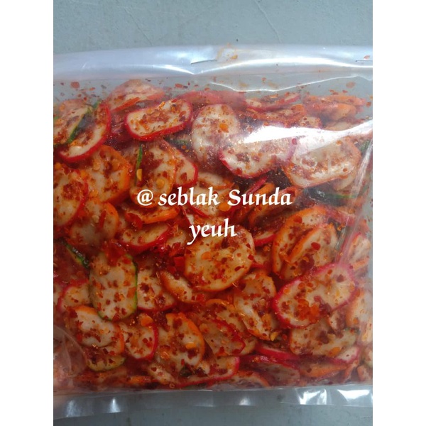 

seblak kemplang extra pedas 500gram