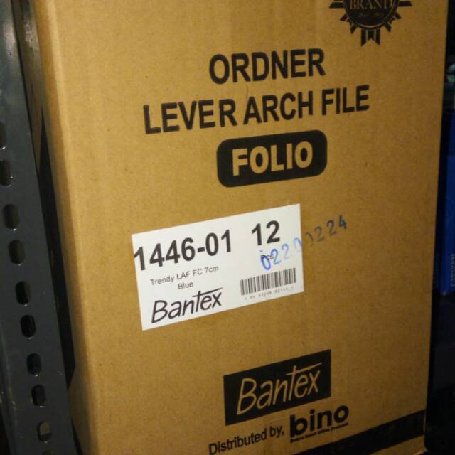 

1 karton Odner Bantex Trendy 1446-01 Biru