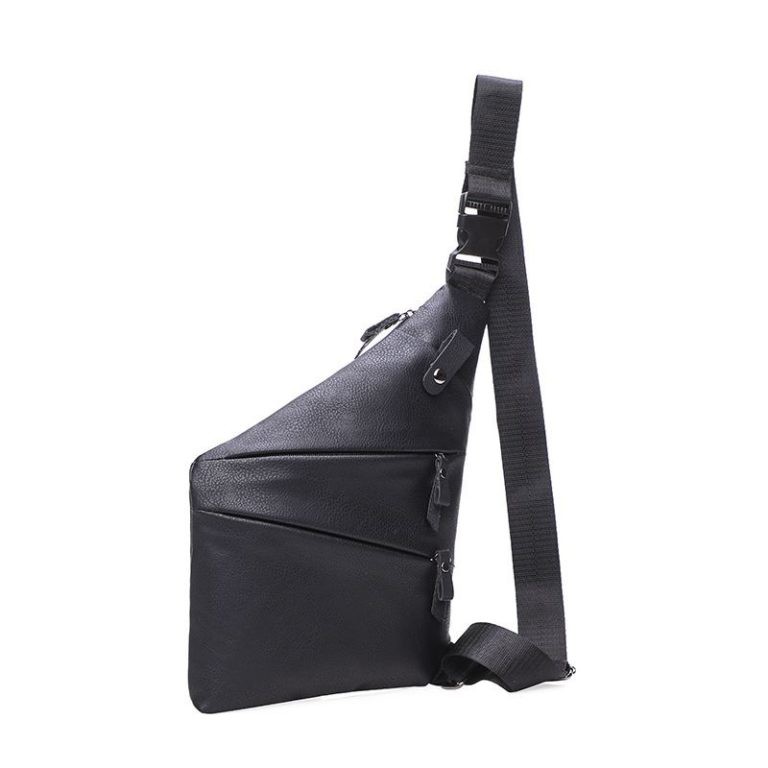 GI 0037 RISCE TAS WAISTBAG kulit import COWOK PRIA LAKI-LAKI JAKARTA BATAM JT