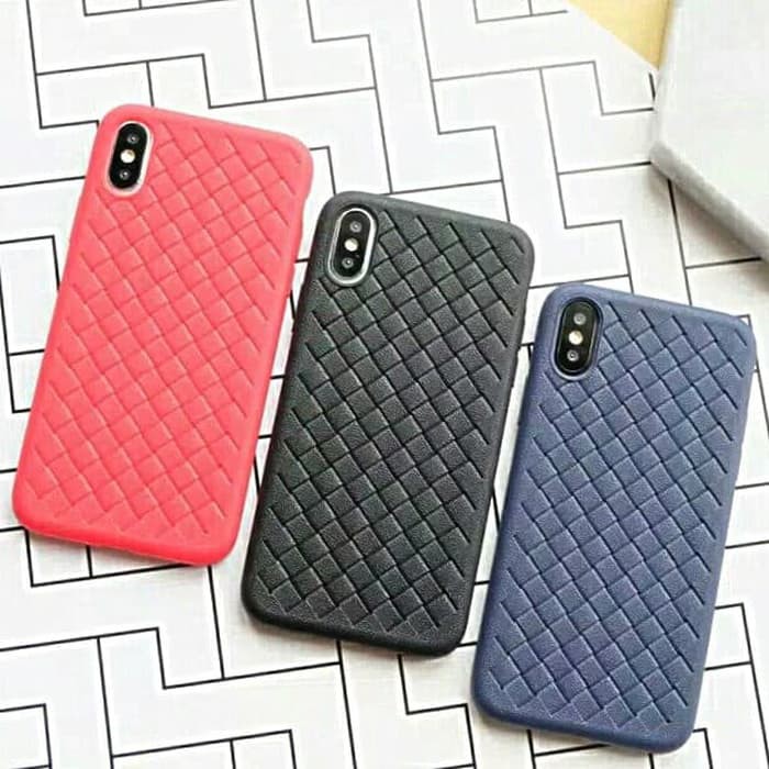 Soft Case Xiaomi Redmi 7A Casing Cover HP Original Premium Woven Silicone