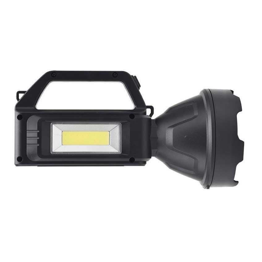 Senter Darurat Flashlight Rechargeable LED+COB 1200mAh 300W - YD-899-7 - Black