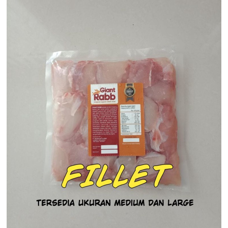 

Daging Kelinci Organik Fillet - 500g