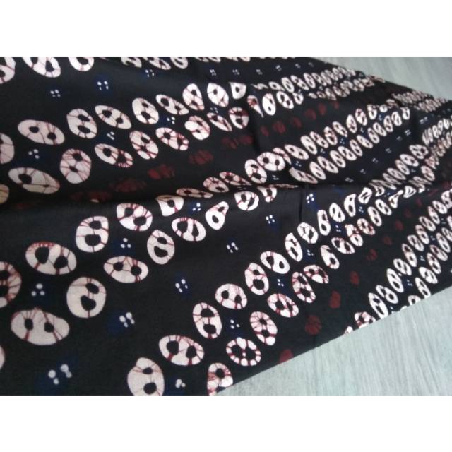Batik Tulis Bakaran Klasik Motif Kawung Ethnic