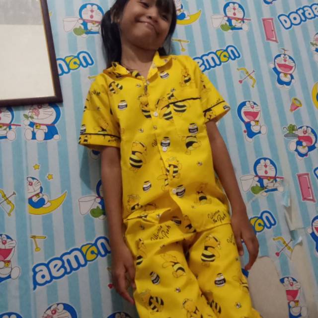 Baju tidur anak umur 8-9 tahun