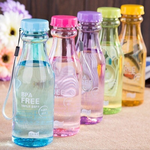 Botol Unik BPA Free Model Soda Transparan