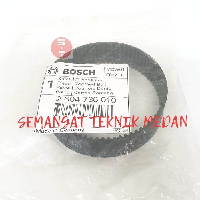 FAN BELT TALI KIPAS BELT SANDER GBS75AE GBS 75 AE BOSCH ORIGINAL