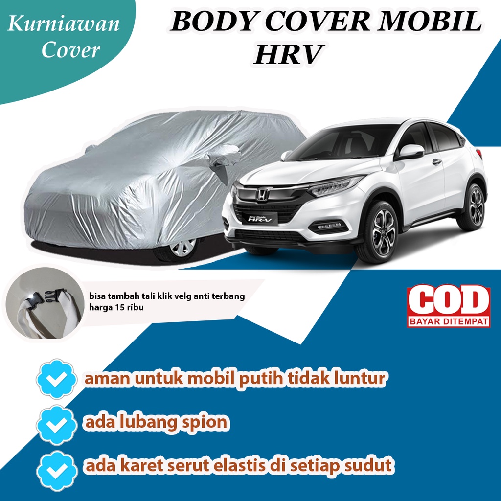HRV Body Cover / Sarung Mobil HRV / Cover Mobil  HRV / Selimut Honda HRV Polyster / Mobil Honda HRV