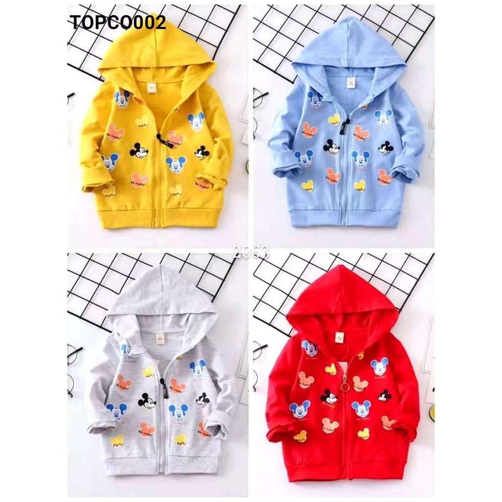 JAKET ANAK IMPORT MICKEY MOUSE