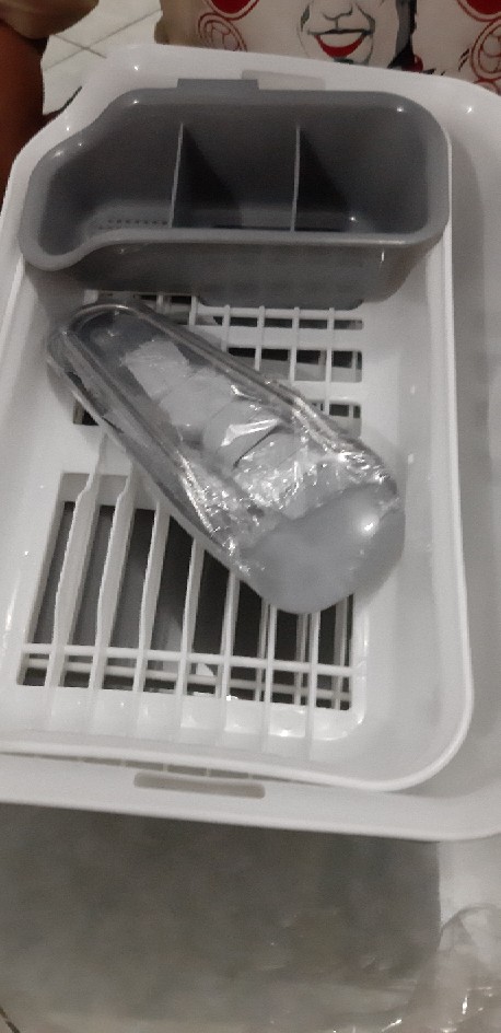 Aphome Rak Piring Rak Dapur Penyimpanan Piring Gelas Rak Alat Makan + Free Tempat Sendok