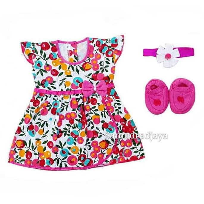 Dress Bayi Pakaian Anak Perempuan Fashion Rok Bayi Cewek Lucu