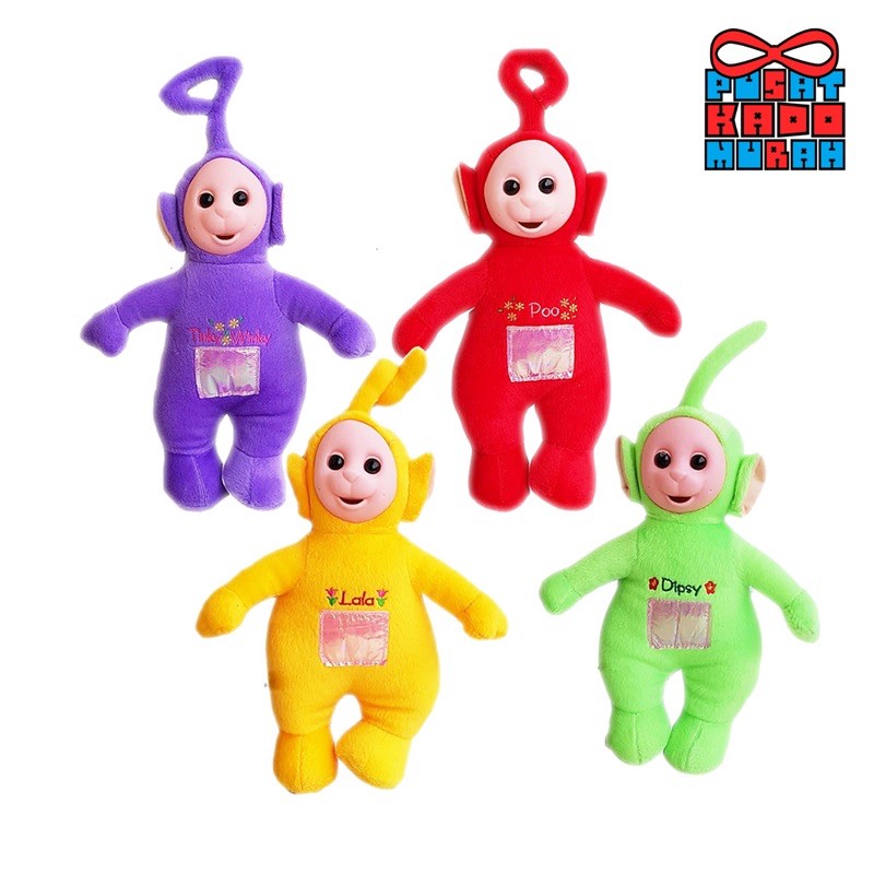 Boneka Teletubbies / Teletubies M - Tinky Winky / Dipsy / Lala / Poo