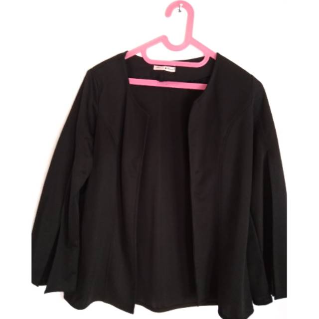 Blazer cape blazer cape murah blazer cape hitam blazer dian