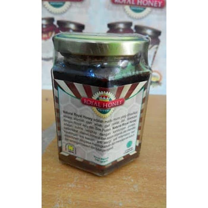 

PROMO! MADU NATURAL ROYAL HONEY DIPERKAYA DGN ROYAL JELLY DAN BEE POLLEN GOOD QUALITY