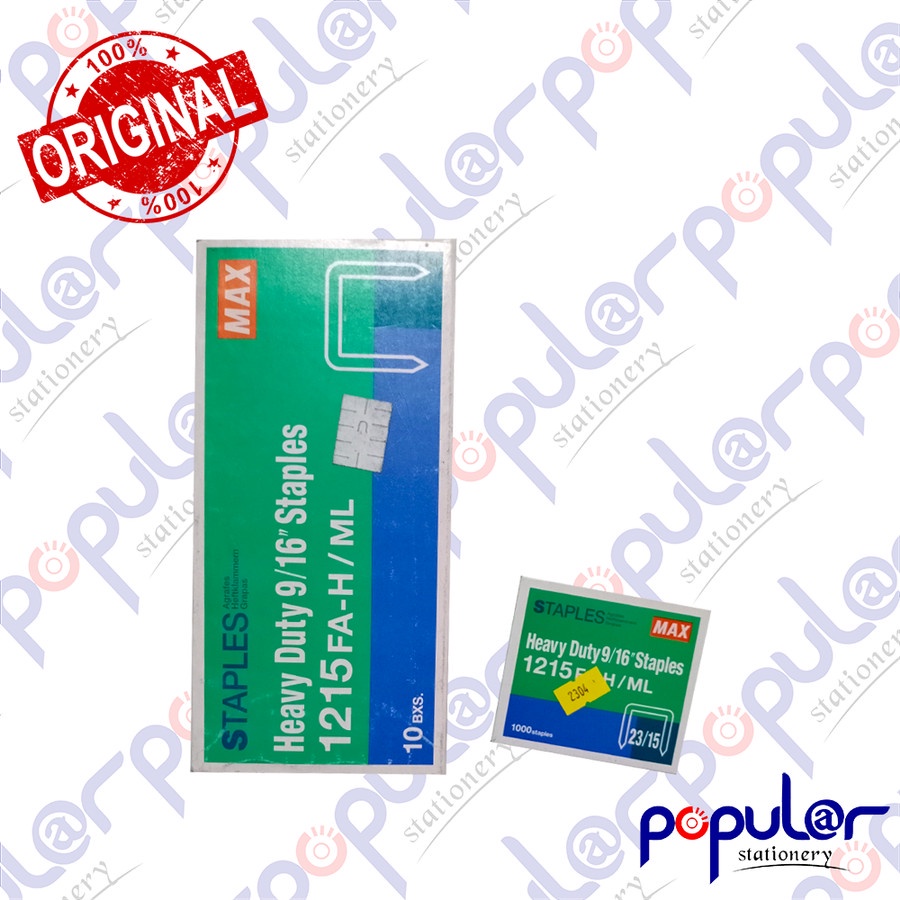 

Isi Staples Max 1215