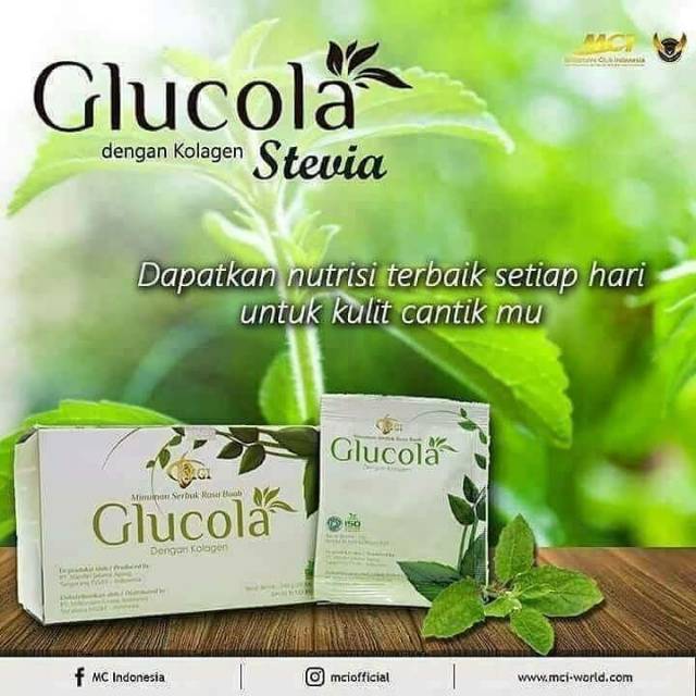 

Glucola Stevia MCI MGI, harga/box, isi 20 sachet