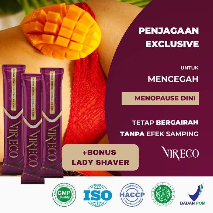 Kesehatan - Vireco Lady - 3 Sachets - Suplemen Kesehatan Wanita