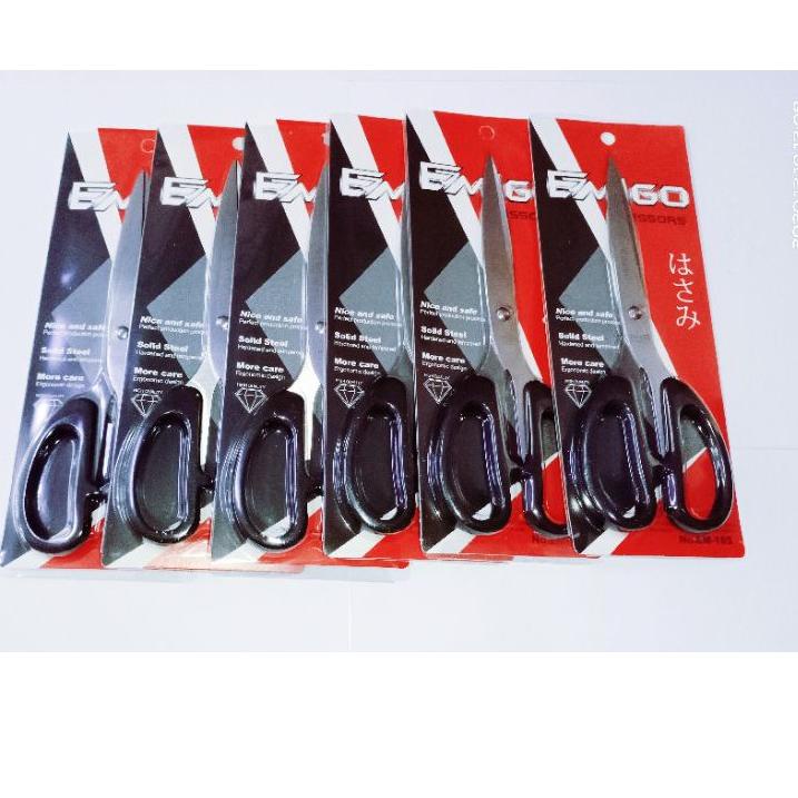 

Model baru - Gunting besar hitam emigo/MONTANA isi 6 pcs 185,.