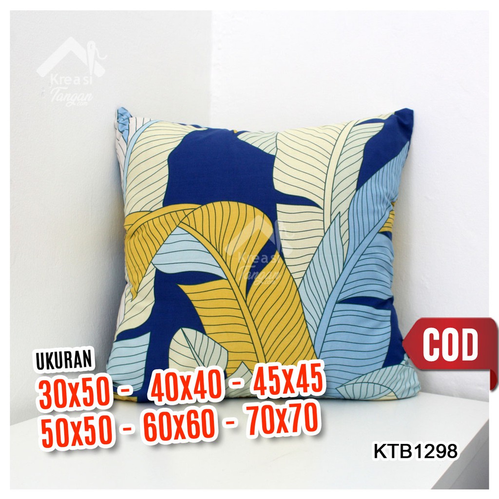 SARUNG BANTAL SOFA 30x50, 40x40, 45x45, 50x50, 60x60, 70x70 KTB1298