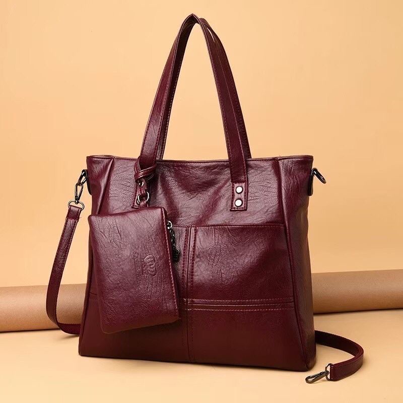 tas bahu delione set 2 in 1 / tas selempang wanita