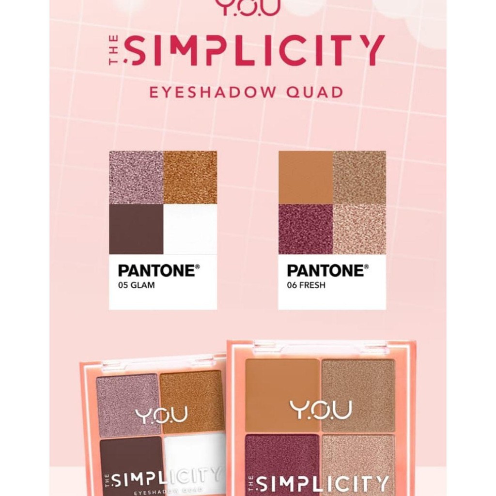 YOU Simplicity Eyeshadow Quad