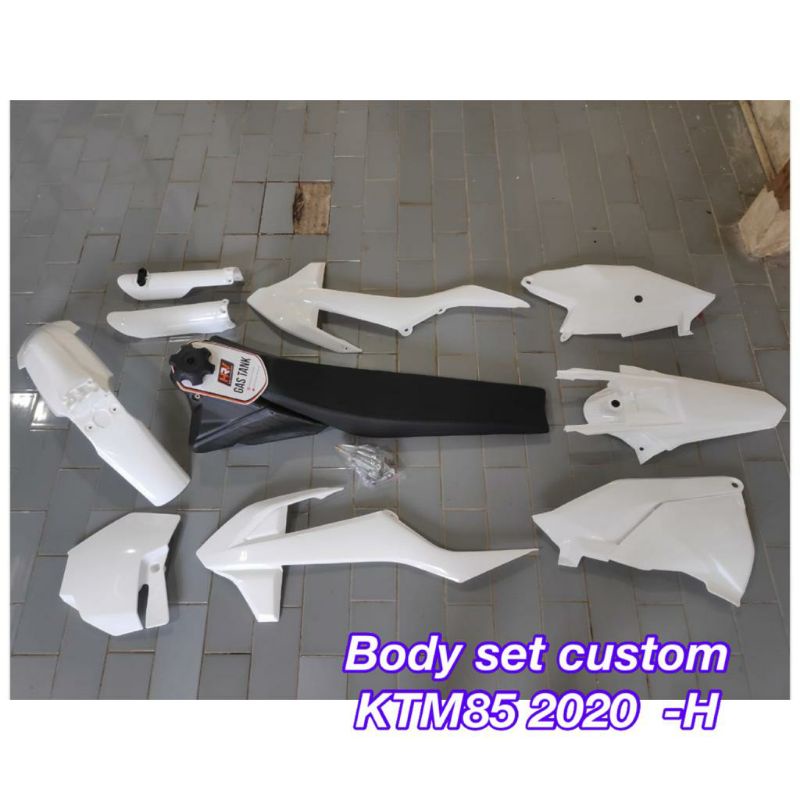 Jual BODY SET KTM 85 2020 BODY KIT ASSY KTM 85 2020 LENGKAP JOK TANGKI