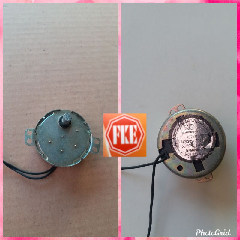 Motor rotay syncrounus 5/6 rpm