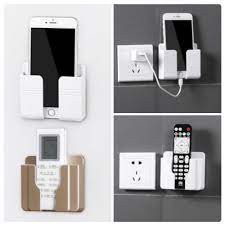 RAK GANTUNG HP CHARGER REMOTE TV AC TEMPEL TEMBOK HOLDER PHONE CAS TEMPEL DINDING HOOK HANDPHONE