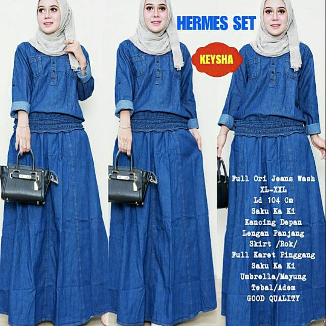 HERMES SET JEANS "KEYSHA"