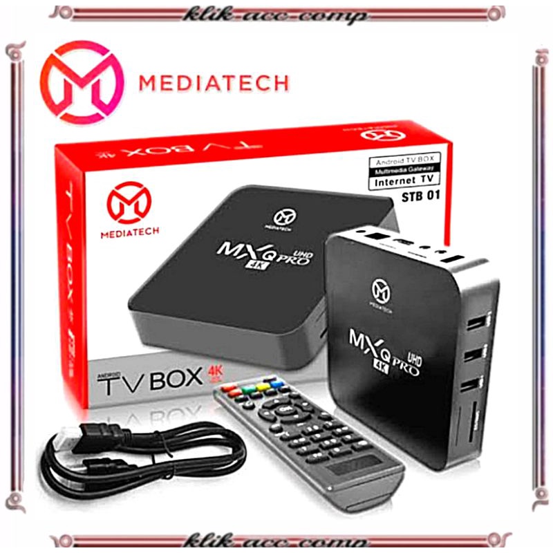 tv box android mediatech mxq pro 4k plus 5g
