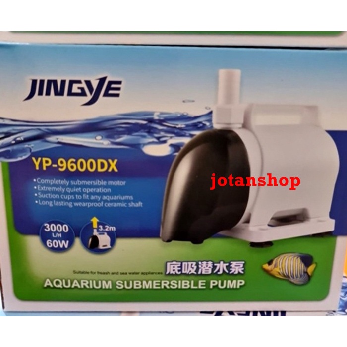 Pompa JINGYE YP 9600 DX YP9600DX Water Pump Aquarium kolam air mancur