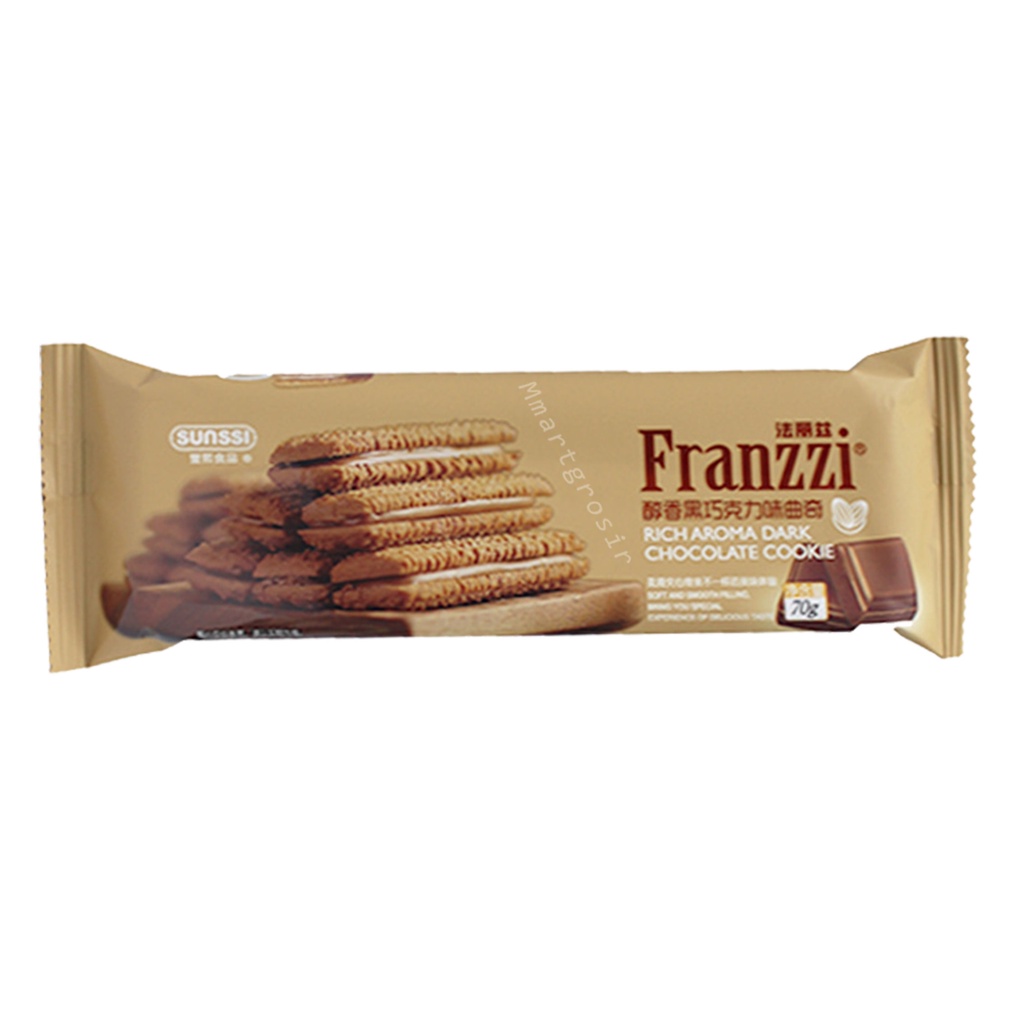 Franzzi / Biskuit Franzzi / Biskuit Isi  Aneka Macam Rasa/ Biskuit / 70g