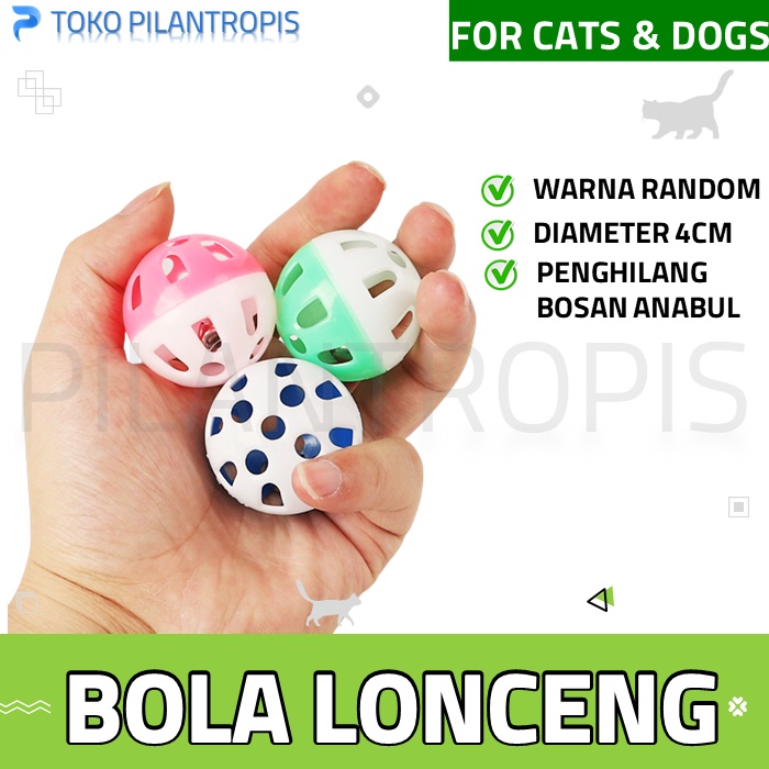 MAINAN BOLA KUCING LONCENG MURAH PERMAINAN KUCING DI RUMAH CAT TOY CAT TOYS MURAH